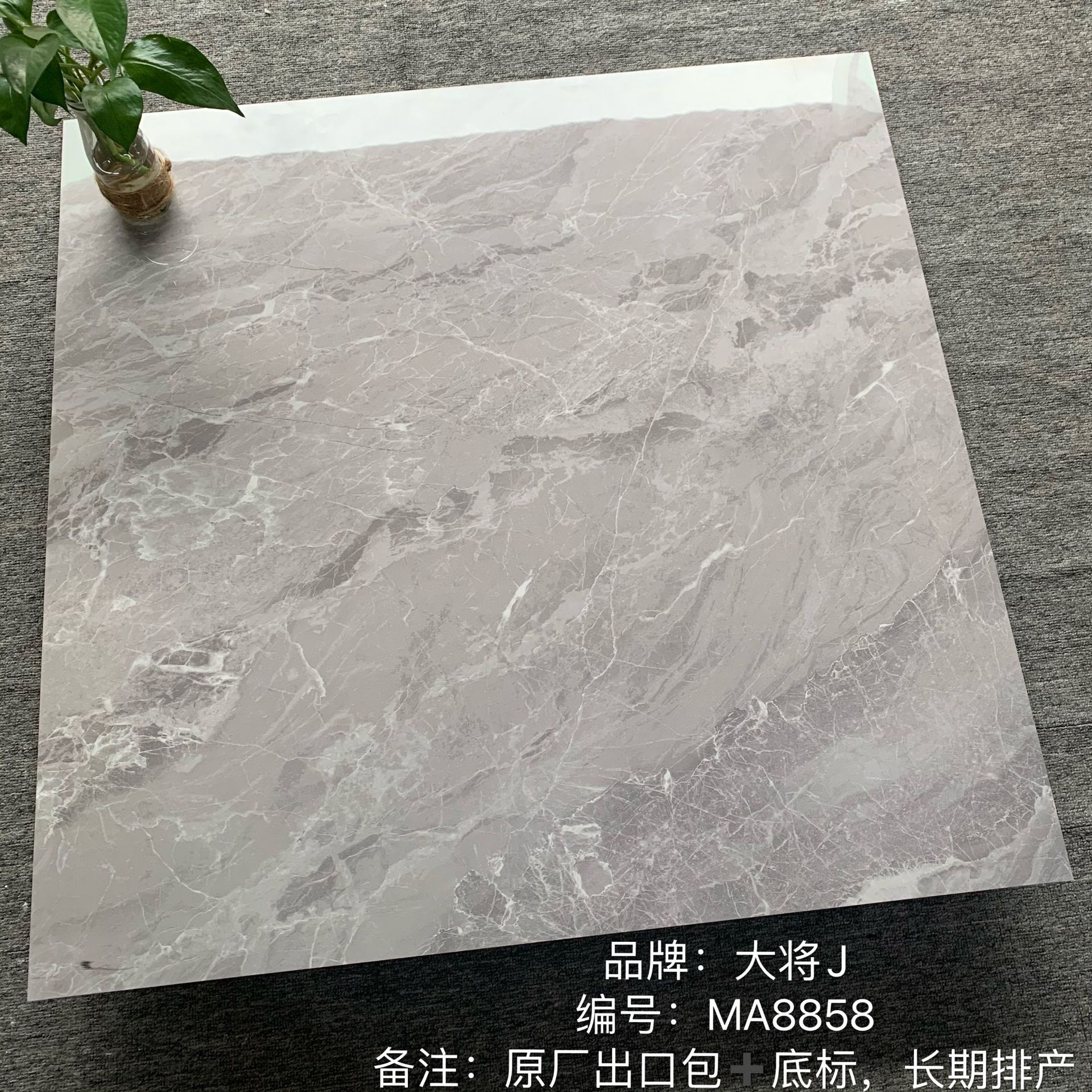 大将军800*800通体大理石瓷砖客厅地板砖厨卫墙地砖抗油污