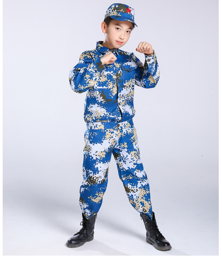 新款迷彩海陆空套装军训服 迷彩特种兵作训服 cs迷彩野战作训服