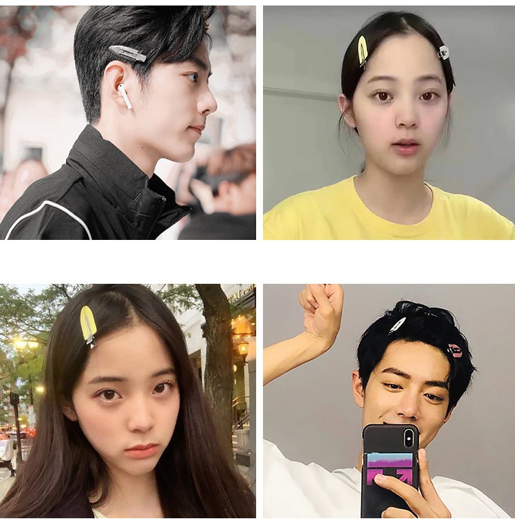 新款无痕发夹明星同款刘海夹网红日本美发欧阳娜娜化妆夹碎发夹子