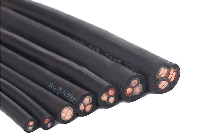 jhs橡套防水软电缆 潜水泵专用线 专用耐油耐水耐磨 铜芯 软线