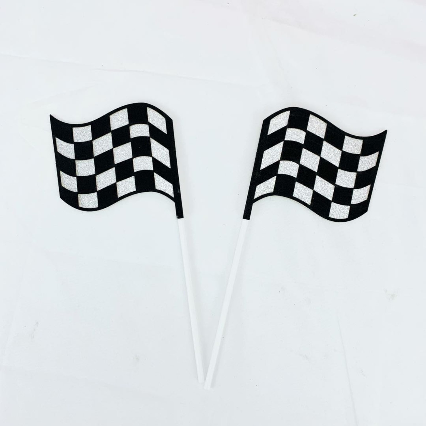 汽车总动员摆件情景蛋糕装饰赛车旗插件生日派对麦昆赛车儿童玩具