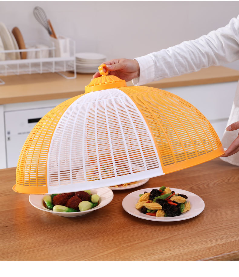 新款菜罩子饭罩可拆卸防尘桌罩家用食物罩防蚊防蝇苍蝇餐桌饭菜罩