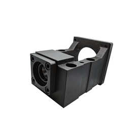 伺服电机座固定座丝杆轴承支撑座立卧式马达支架一体电机座