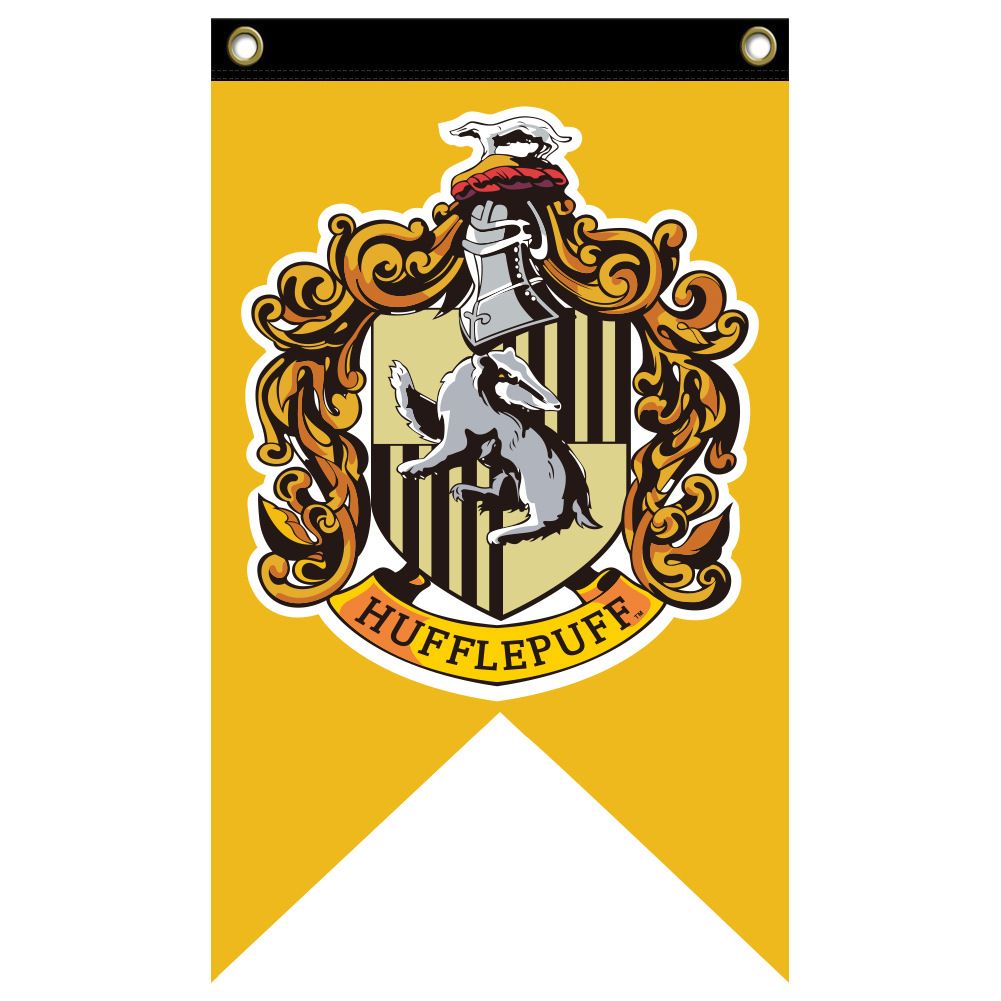 75*125cm电影周边主题装饰哈利波特旗帜四大魔法学院格兰芬多挂旗