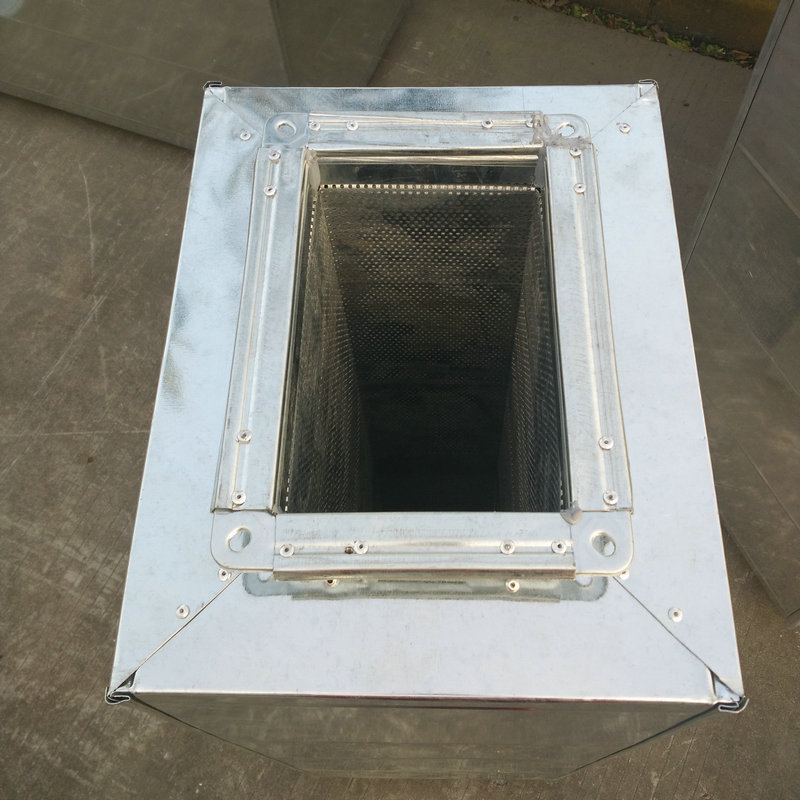 定制生产镀锌钢板消音箱消声箱 风管排烟静压箱静音箱风机消声器