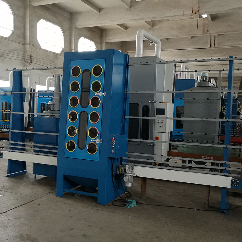 厂家直供 智能镜加工 玻璃自动喷砂机 浴室镜加工 浴室门加工