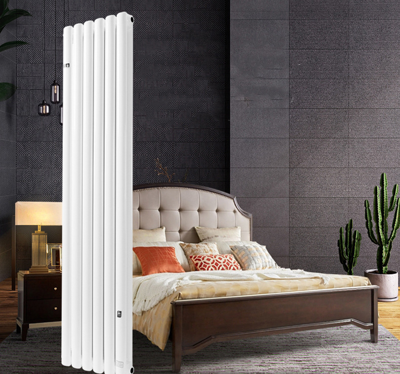 钢制暖气片家用钢二柱高立柱立式6030暖气片壁挂集中供热1.61.6米