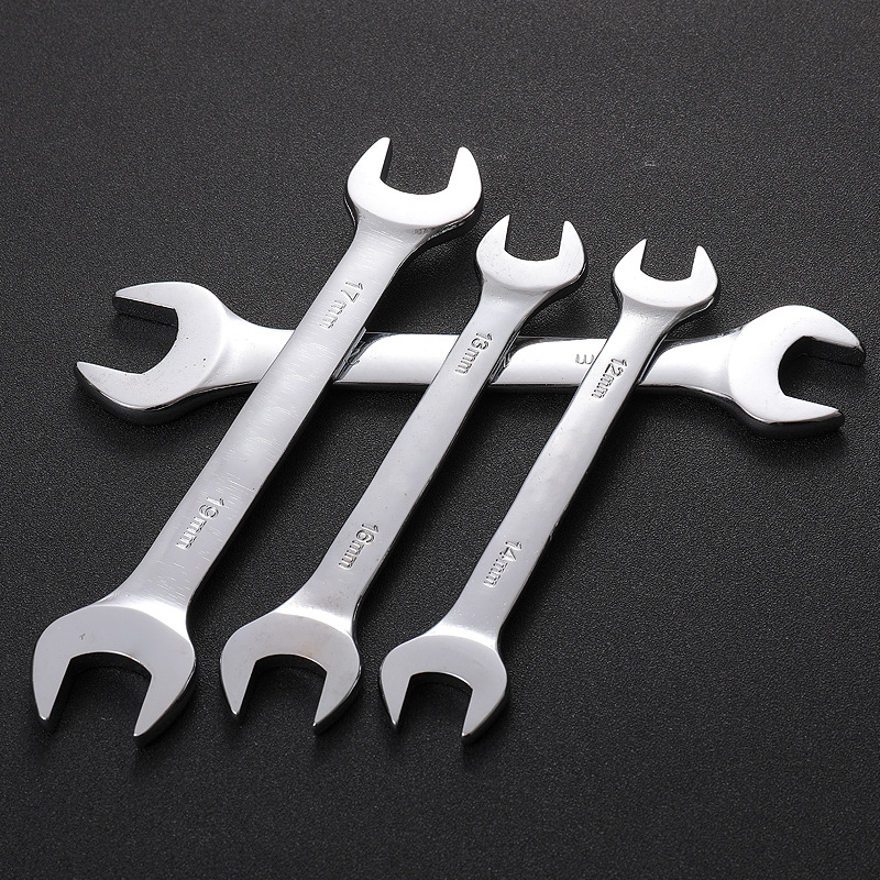 厂家批发 双头开口扳手 镜面双头呆扳手 双头扳手 呆扳手五金工具