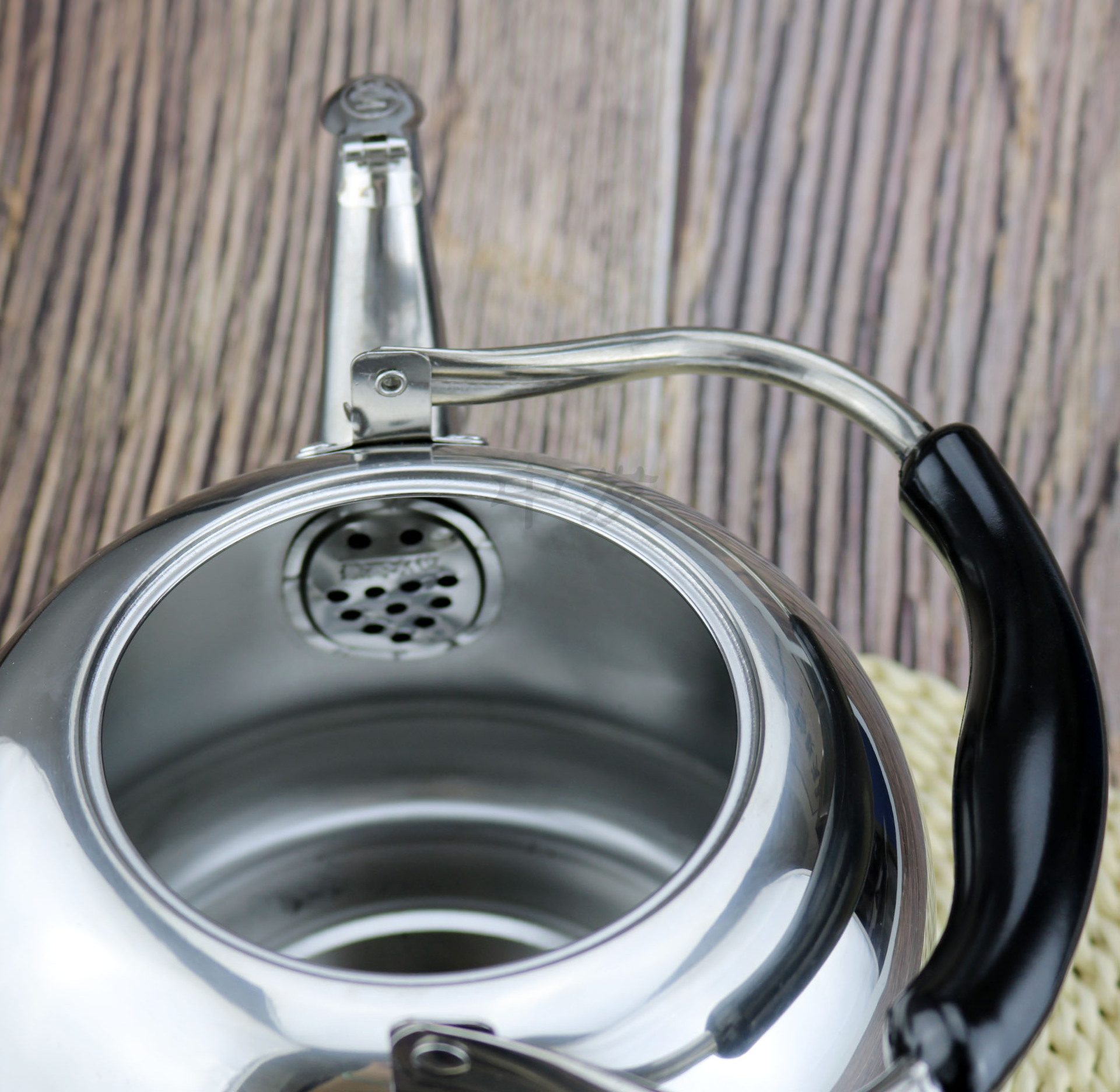 不锈钢304鸣音水壶 银典琴音水壶 新古典热水壶 平底大容量烧水壶