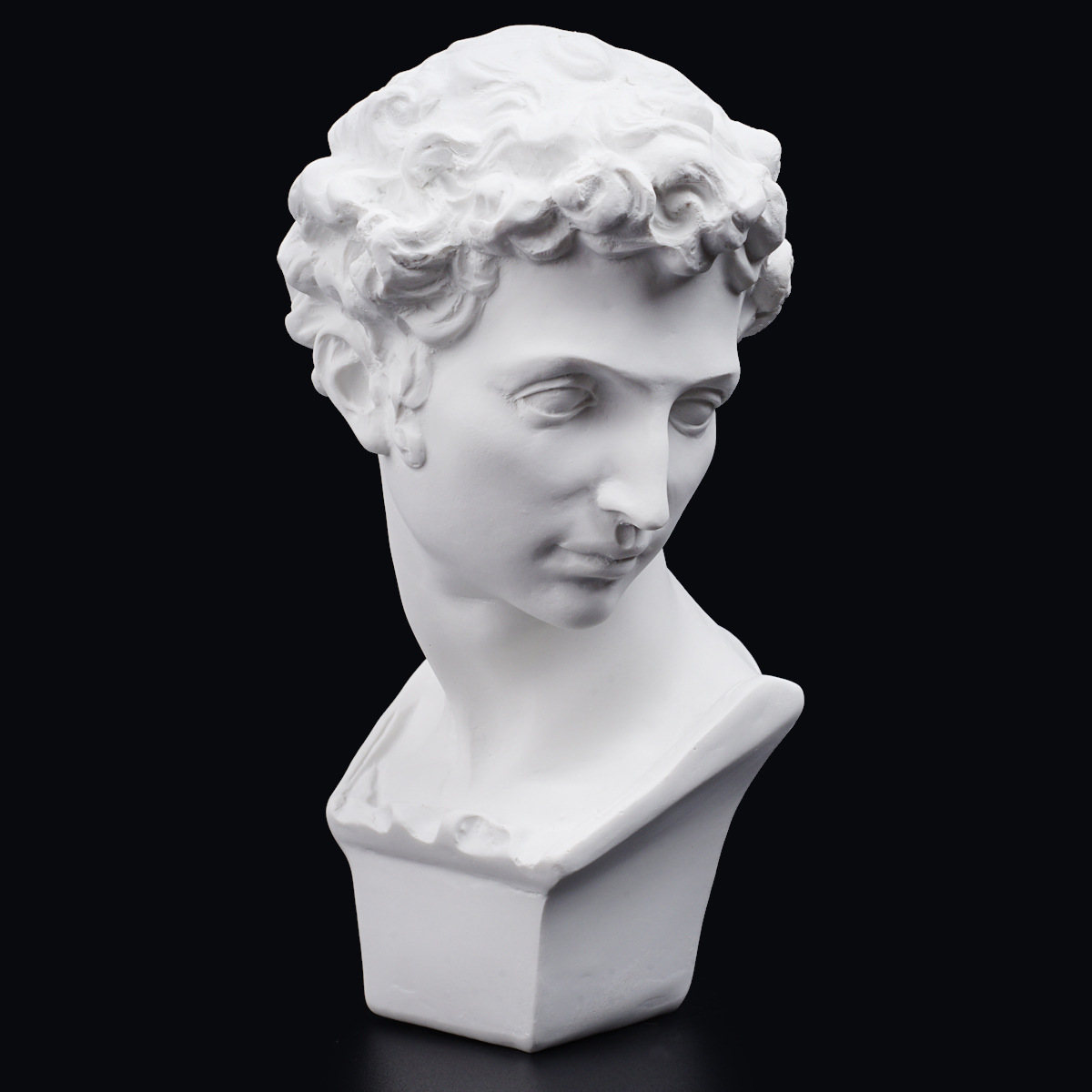 0成交13件树脂石膏像迷你小素描头像模型美术人头摆件人物石膏人像