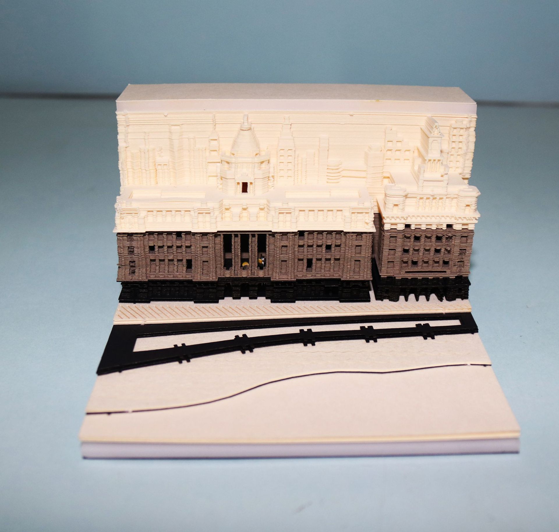 3d立体便签建筑便签上海外滩立体便签本抖音生日礼物公关文创礼品