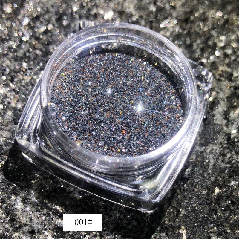 美甲水晶碎钻粉闪粉超闪幻彩镭射亮晶晶指甲饰品粉沫晶砂粉公斤装