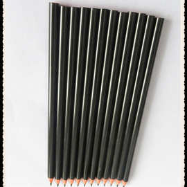 铅笔厂家供应黑色铅笔 出口国外连锁铅笔批发 学习作业铅笔定制