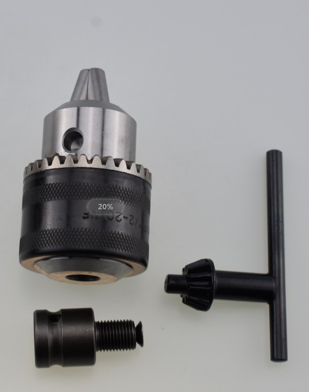 电动扳手转电钻 手电钻夹头电动扳手配件三爪夹头电动扳手接杆