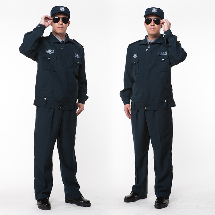 2011式保安冬服拉链夹克押运服套装