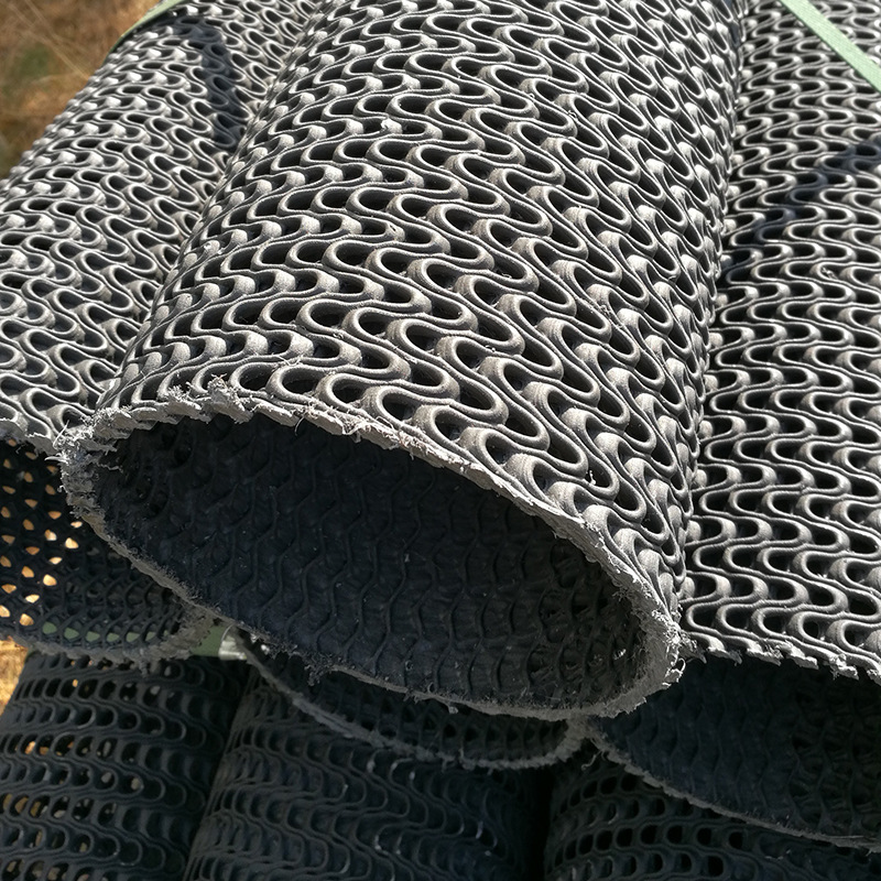 hdpe绿化地下排水污水处理硬式透水管 曲纹网状pe集水硬式透水管