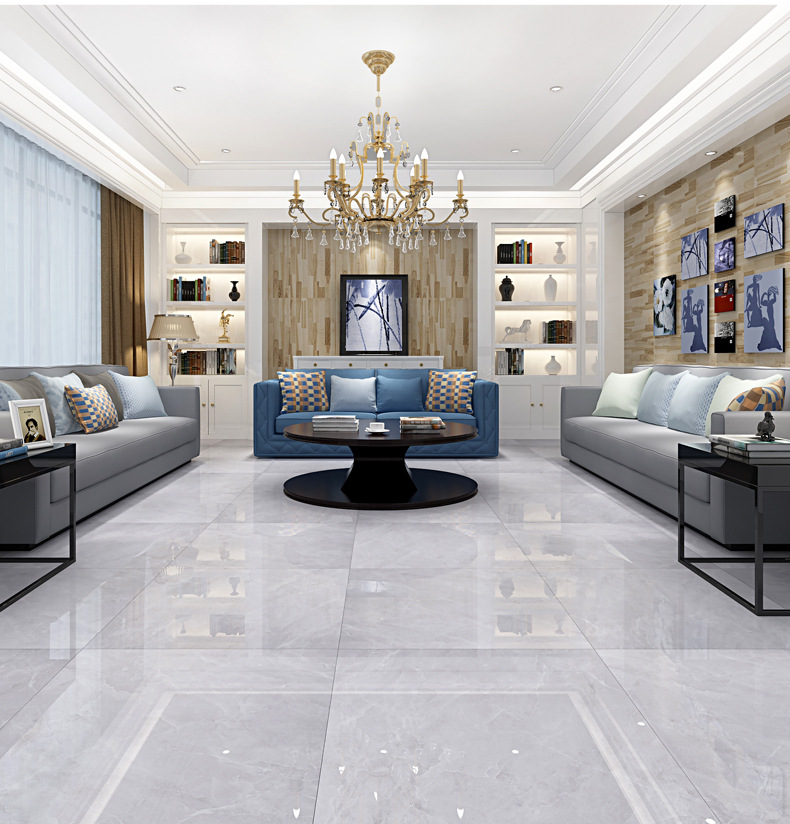 私人空间瓷砖800*800防滑通体大理石地板砖 客厅墙砖现代简约地砖