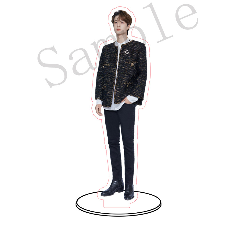 王一博立牌亚克力明星站牌人形摆件双面高清图案粉丝应援周边礼品