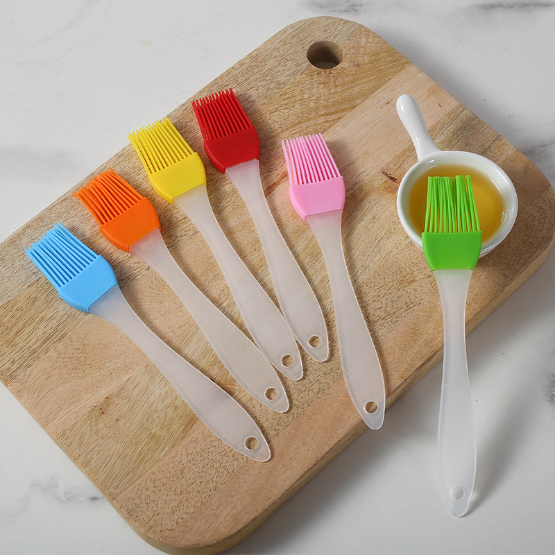 Silicone Brush Split Oil Brush Food Barbecue Brush Cooking Brush Seasoning Brush