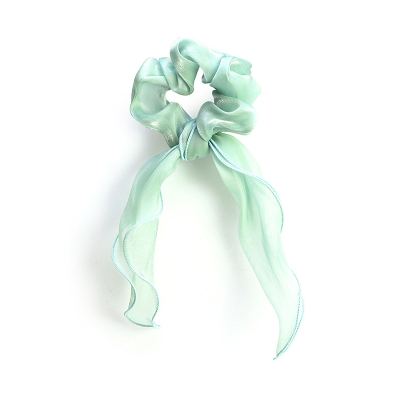 法式复古网红飘带打结大肠发圈 ins风超仙小清新唯美百搭扎头飘带