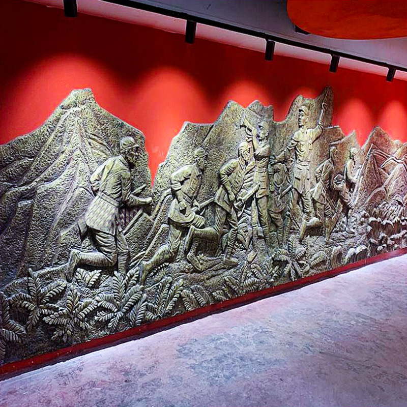 仿砂岩浮雕雕塑