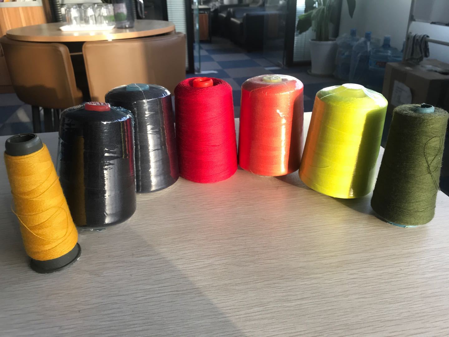 特种线芳纶1313永久阻燃功能芳纶缝纫线 特种纺织品防护服缝制用