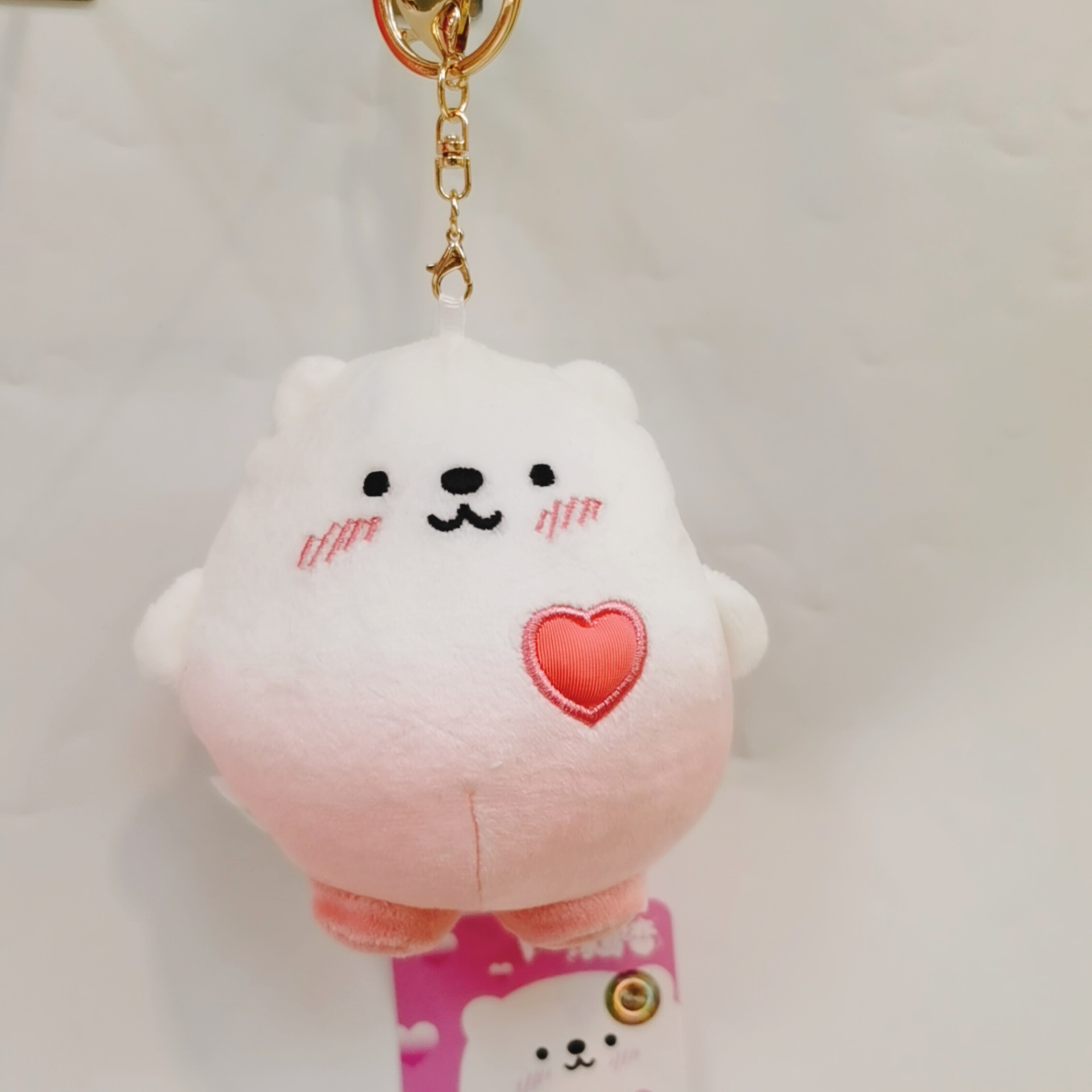 可爱的正版冰岛之恋系列企鹅,北极熊卡通挂件纳米泡沫迷你小饰品