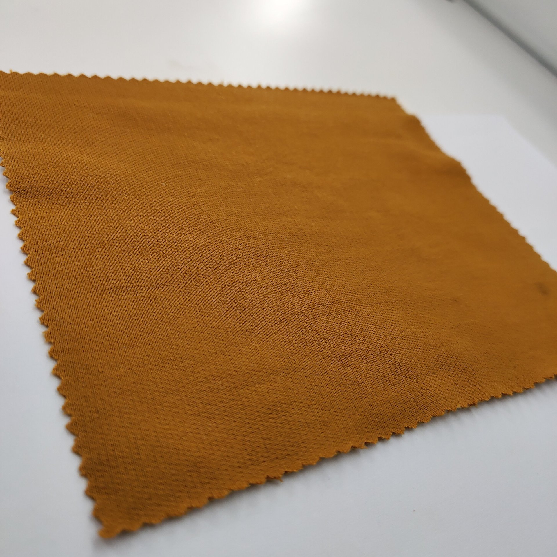 新款仿棉卫衣布料 全涤针织无弹 鱼鳞布 涤纶毛圈布秋冬卫衣面料