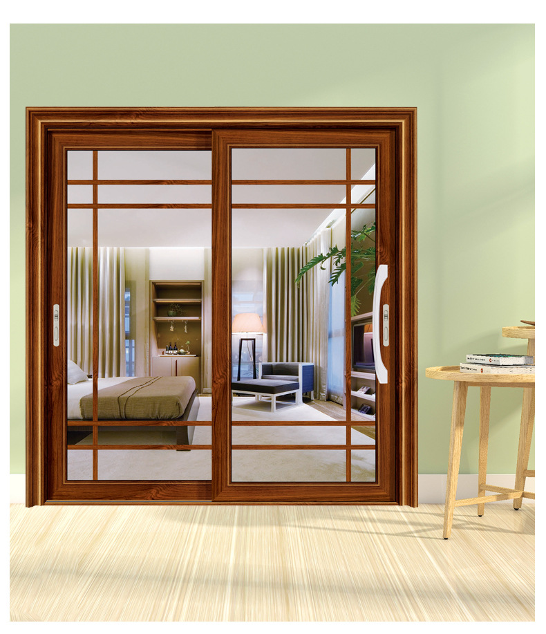 双鼎100 105推拉门重型铝合金门 供应阳台隔断推拉门门窗厂家