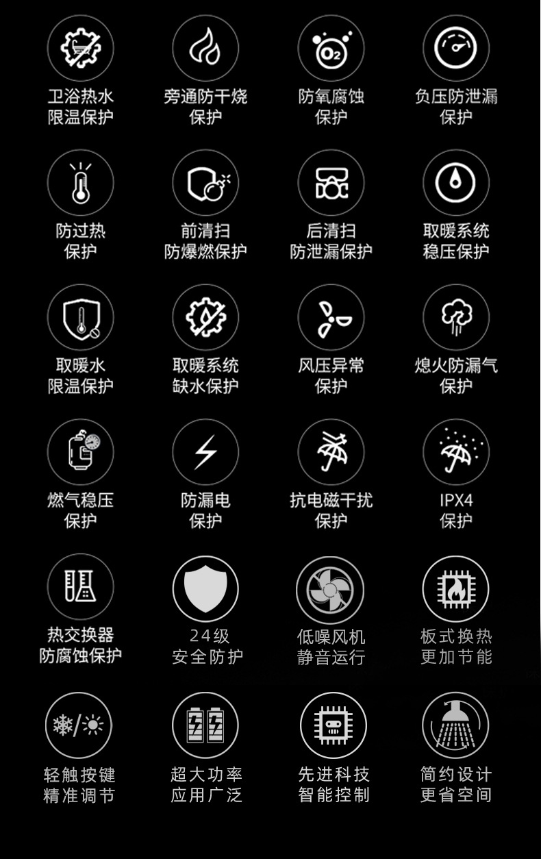 【厂家直销】艾瑞科燃气壁挂炉天然气家用采暖地暖20/24/28kw t3