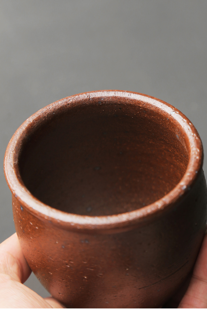 景德镇茶具茶洗日式手工粗陶杯小建水陶瓷废水渣斗钵盂烟灰小缸