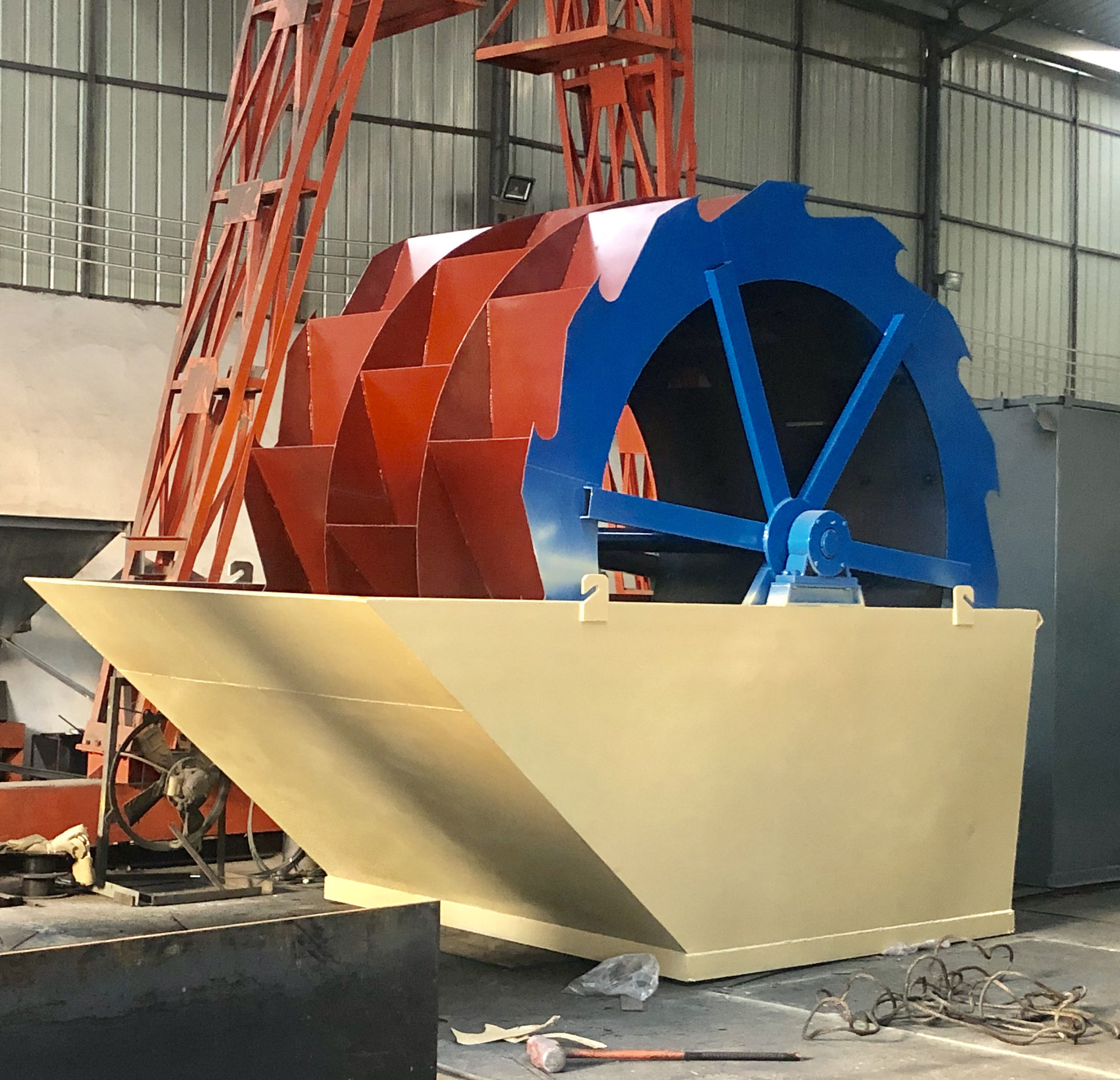 【工厂批发】石粉洗沙机设备 水洗砂机设备 一台大型洗砂机多少钱