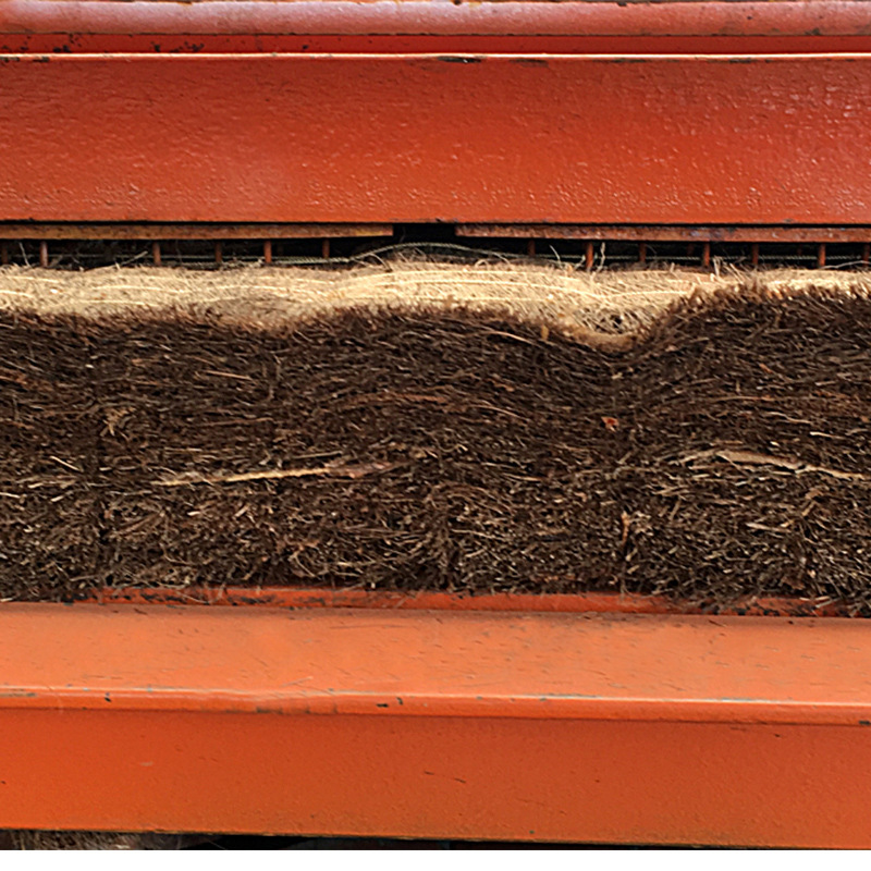 头丝天然手工无胶山棕床垫棕垫1.5棕榈1.8米防潮硬席梦思学生定做