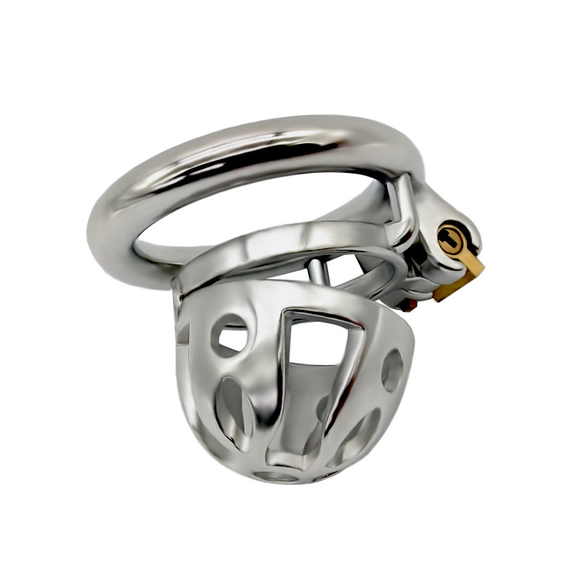 frrk男用不锈钢阳具锁贞操笼贞洁器束缚jj锁夫妻情厂家批发