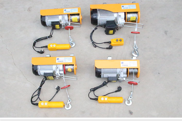 pa800家用220v微型电动葫芦 500-1000公斤12米小型电葫芦 小吊机