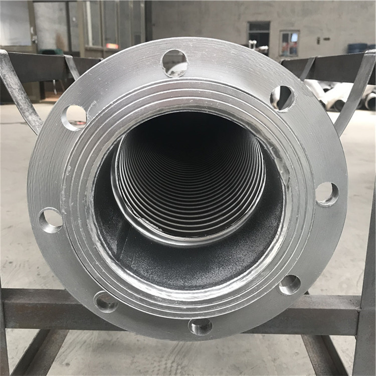 304不锈钢编织网套管 包塑金属软管 法兰活接式金属软管