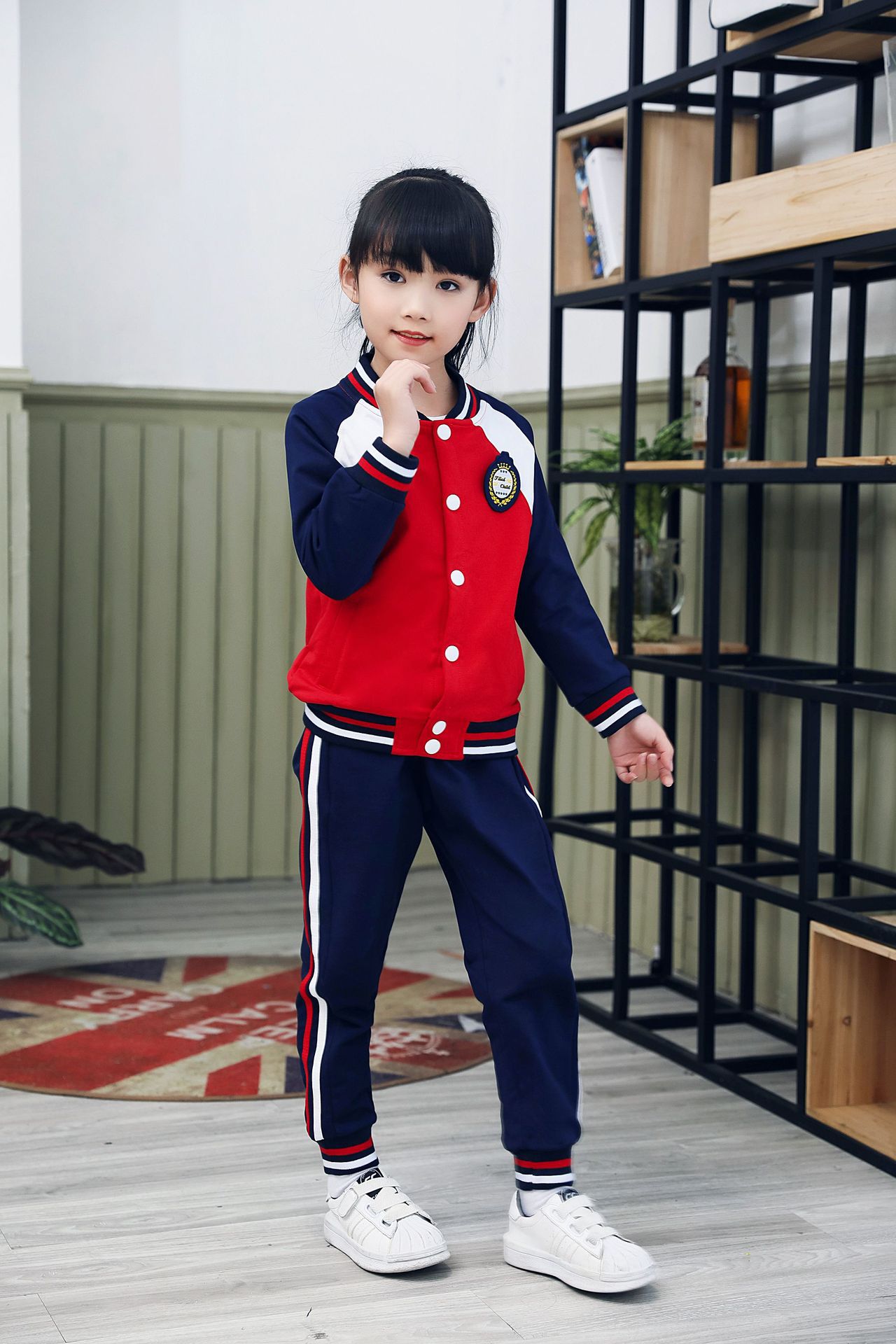 2020棉开胸外套棒球服套装幼儿园园服校服订货厂家批发一件代发