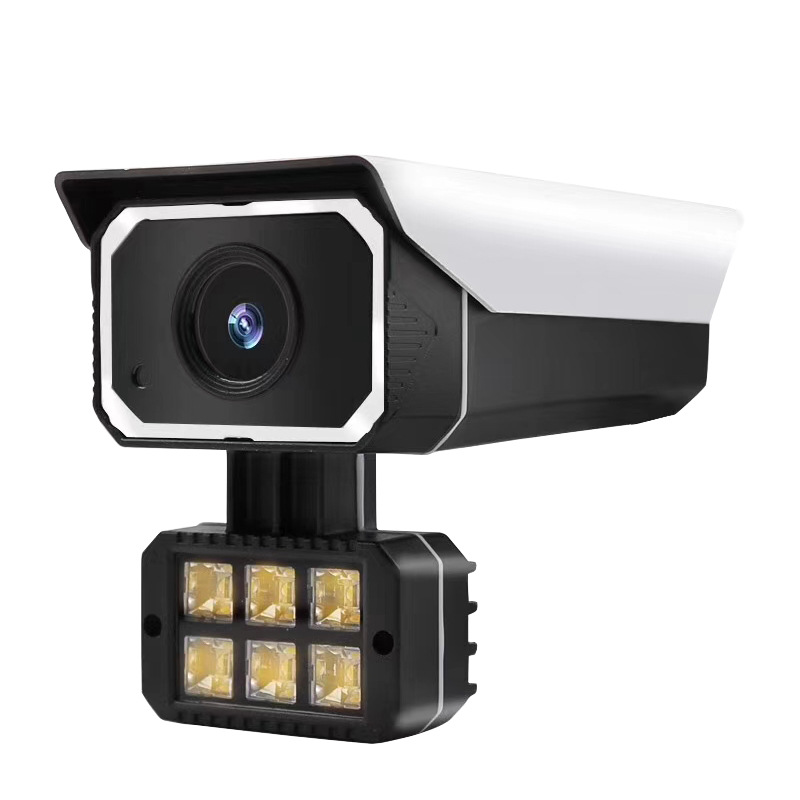 300万黑光全彩监控摄像机户外野外养殖场日夜全彩poe摄像头