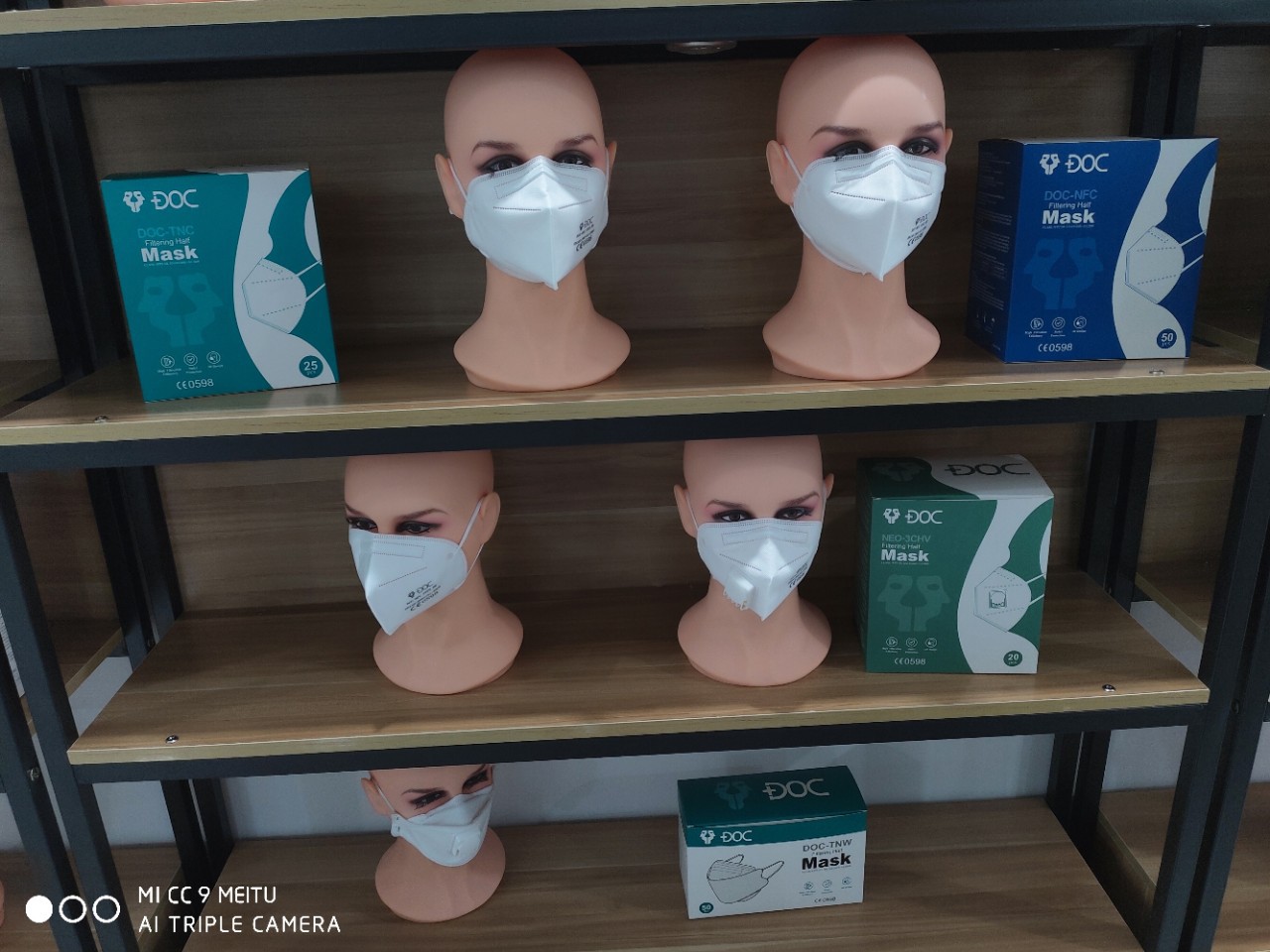 杯型ffp3口罩白名单sgs ce一次性防护口罩杯型带呼吸阀ffp3口罩