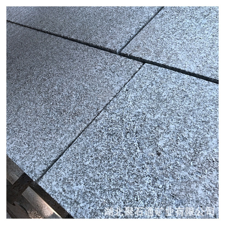 矿山批发碎拼石材冰裂纹天然花岗岩 黑色芝麻黑2.5-3cm六边形石材