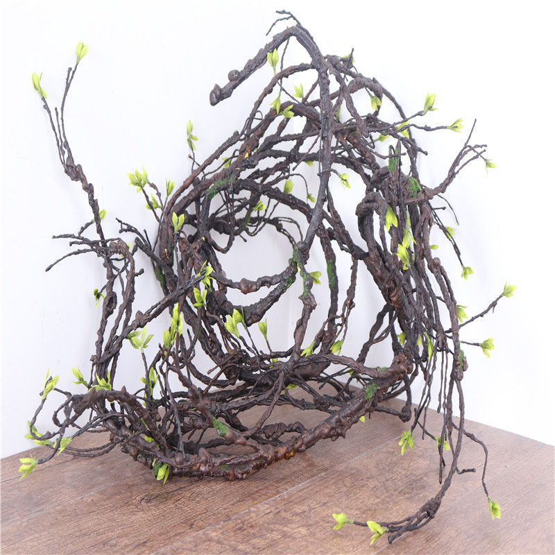 仿真枯树藤 枯藤拱门装饰藤吊顶树枝山藤蔓藤条仿真枯枝装饰-阿里巴巴