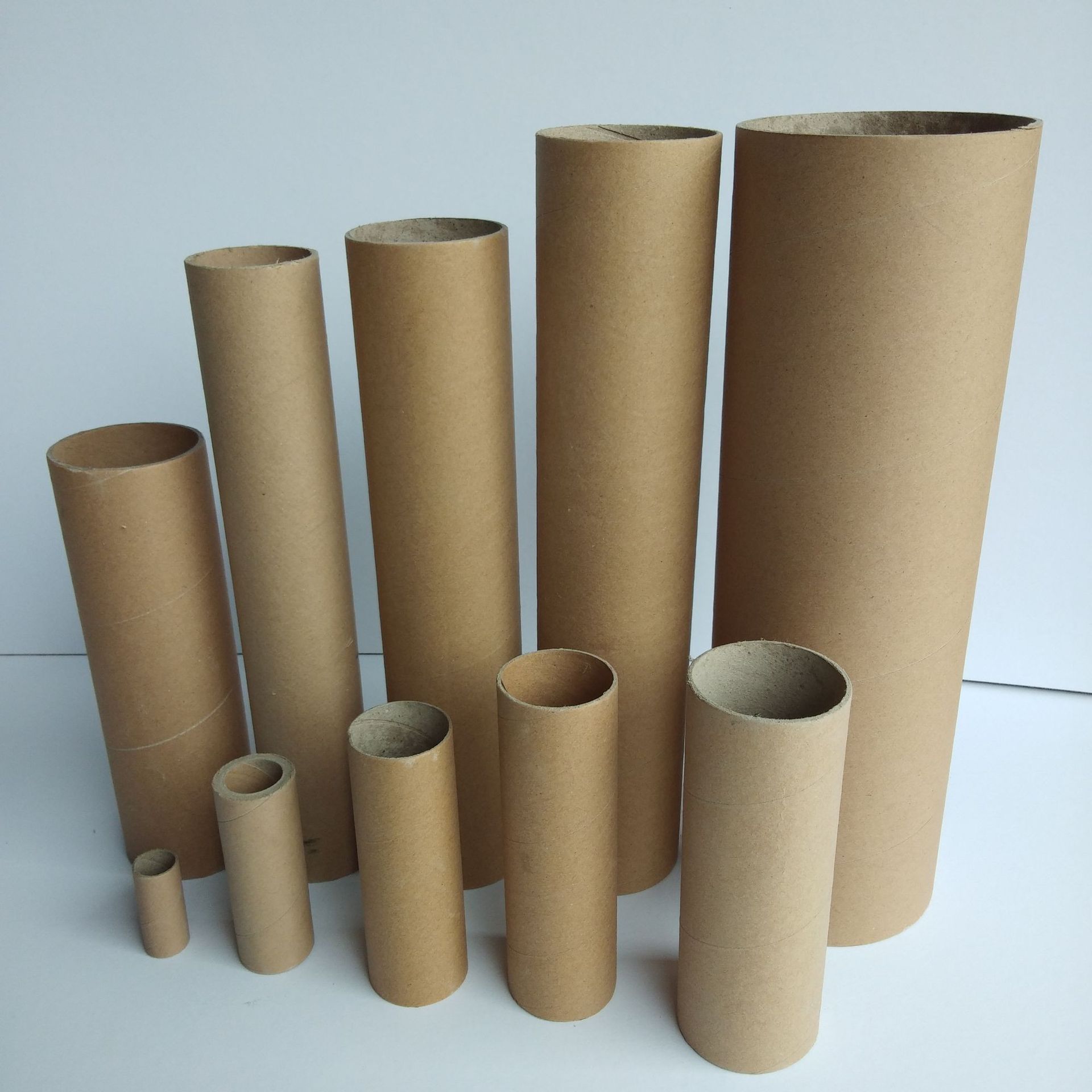 春节对联纸筒 快递打包纸筒 叶纸管包装礼品牛皮纸筒罐定制