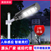 human body Induction New Rural outdoors street lamp LED solar energy The street lamp head high-power lighting outdoor Induction lamp