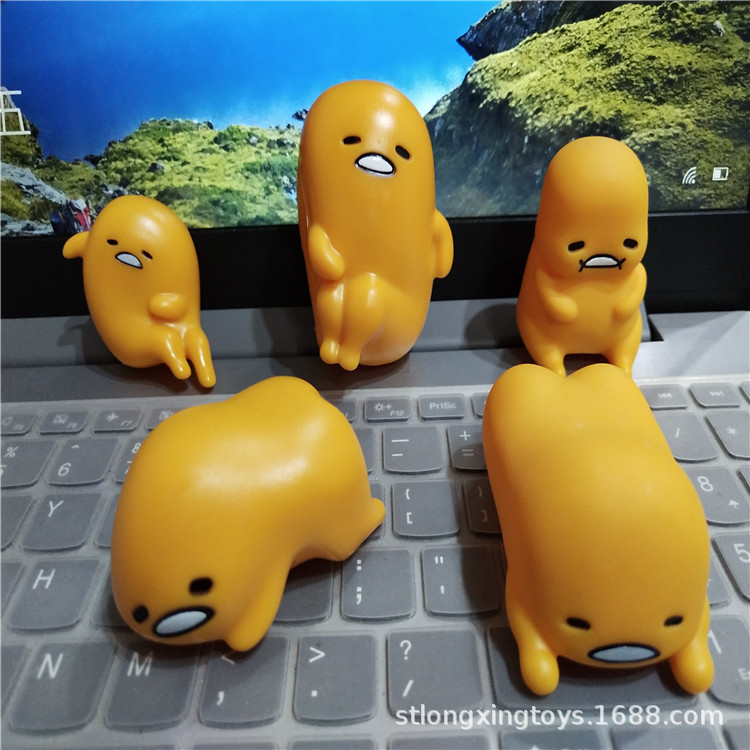 散货sanrio蛋黄哥蛋黄君大号公仔摆件挂件挂饰