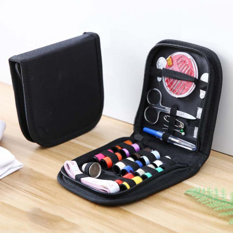 手工旅行便携针线包家庭大号家用缝纫组合套装布艺针线包缝补工具