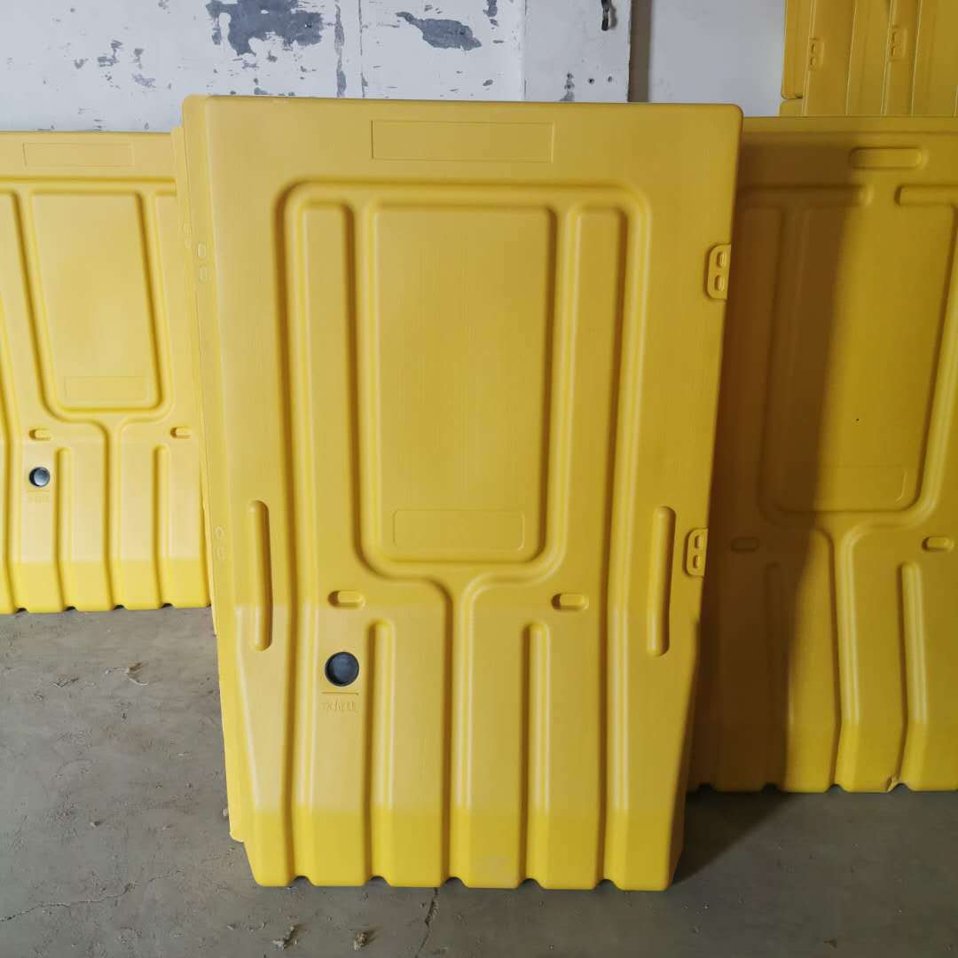 5米水马围挡马路施工临时围挡塑料注水围挡1.8米水马交通隔离墙