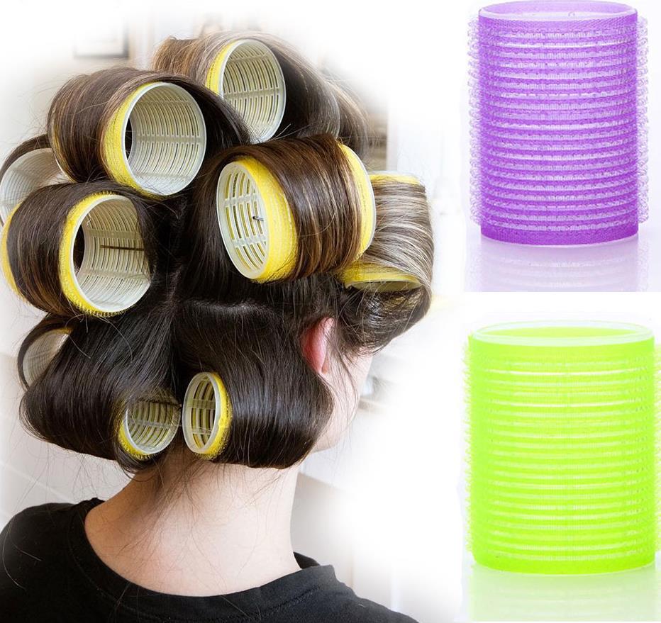 尼龙发卷神奇魔术自粘发卷梨花头免烫卷发器卷发筒 魔术自粘卷