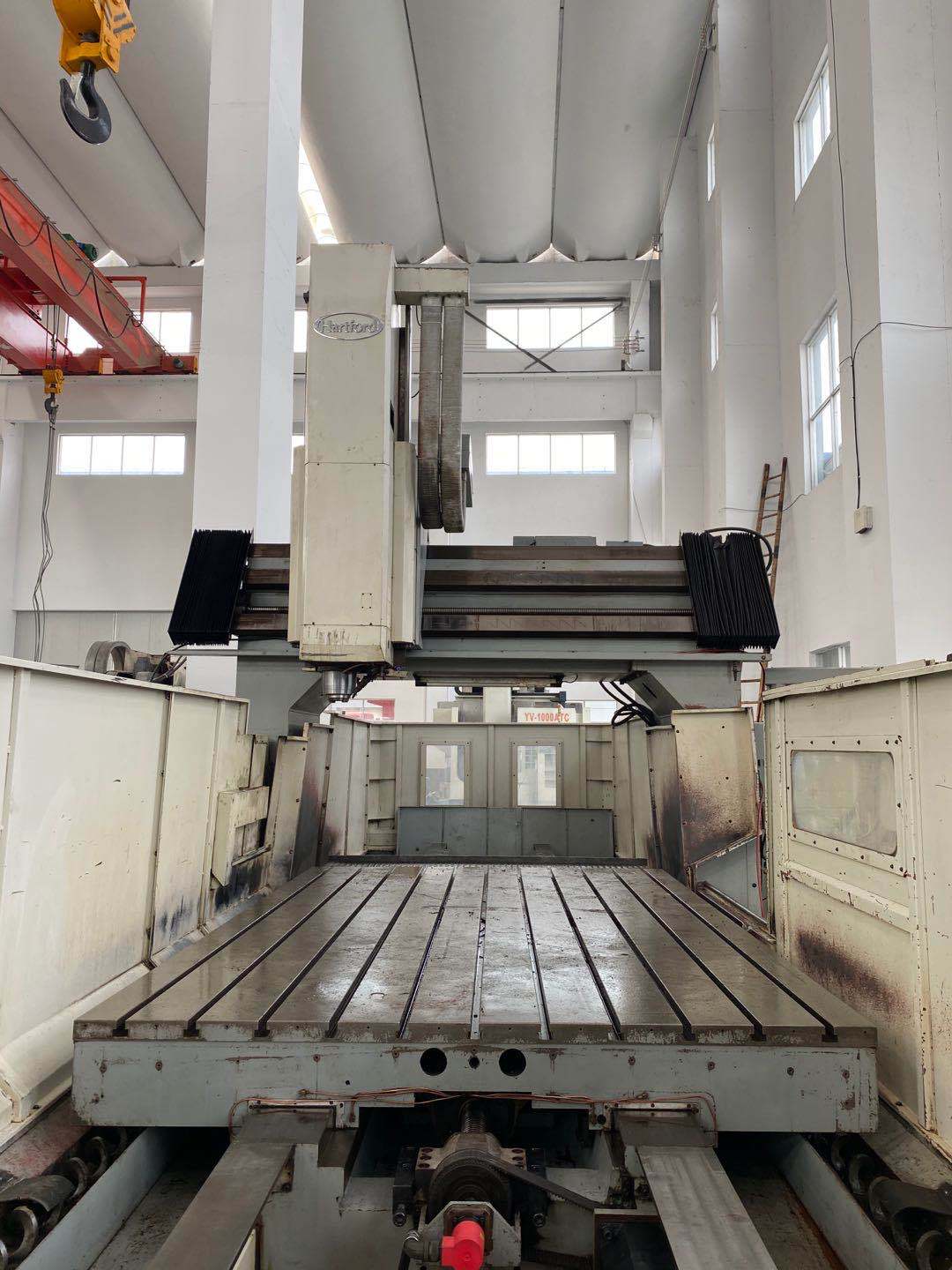 低价转让二手协鸿3210龙门加工中心32把链式刀库