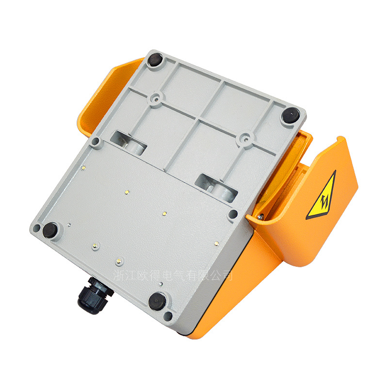 dhf-1rnxy20脚踏开关ydt1-20双联三面防护罩数控机械脚踩控制上下