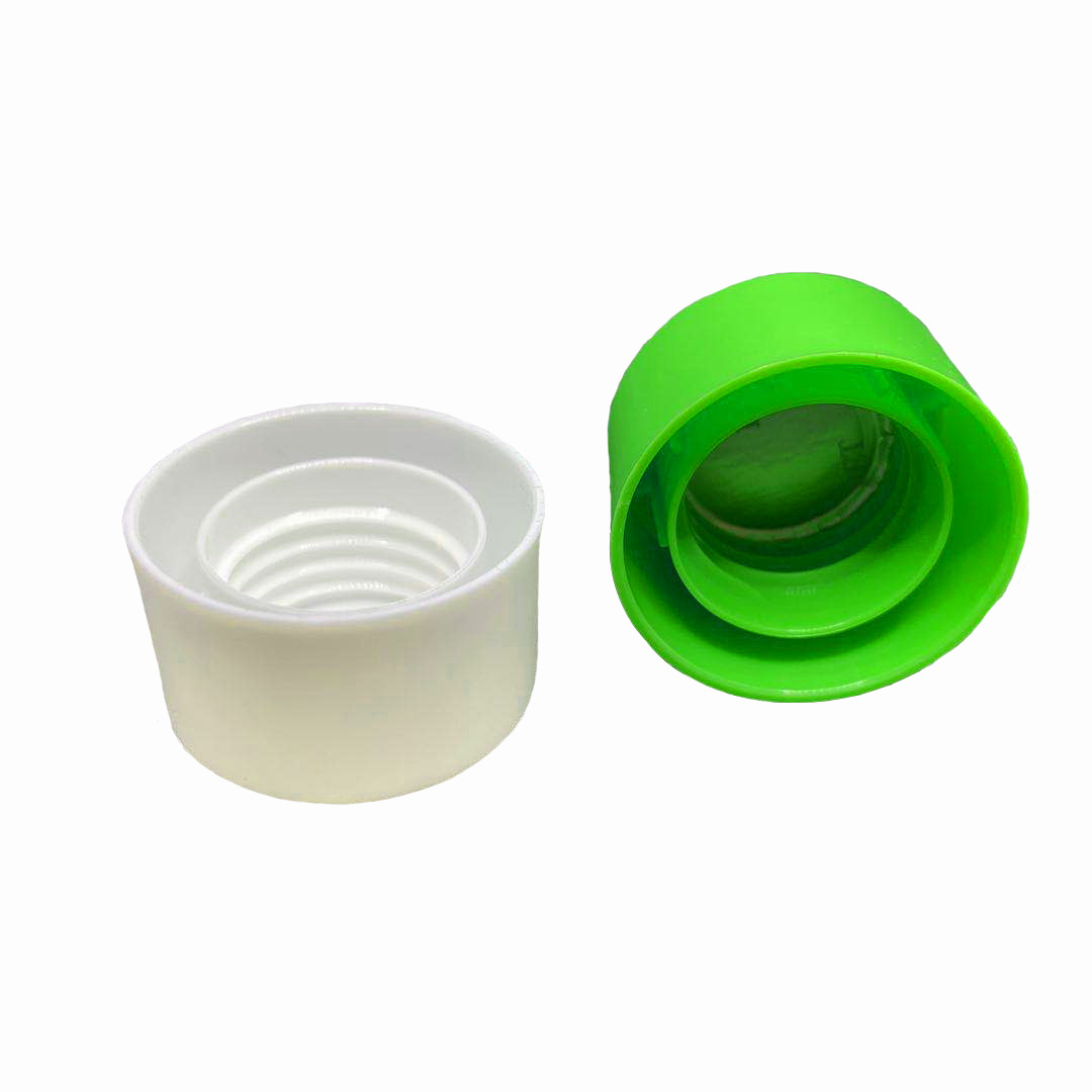 24/410双层盖 24mm化妆品塑胶瓶盖 注塑水乳双层旋盖可配内塞